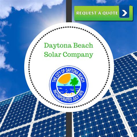 Solar Panels & Solar Energy in Daytona Beach, FL.